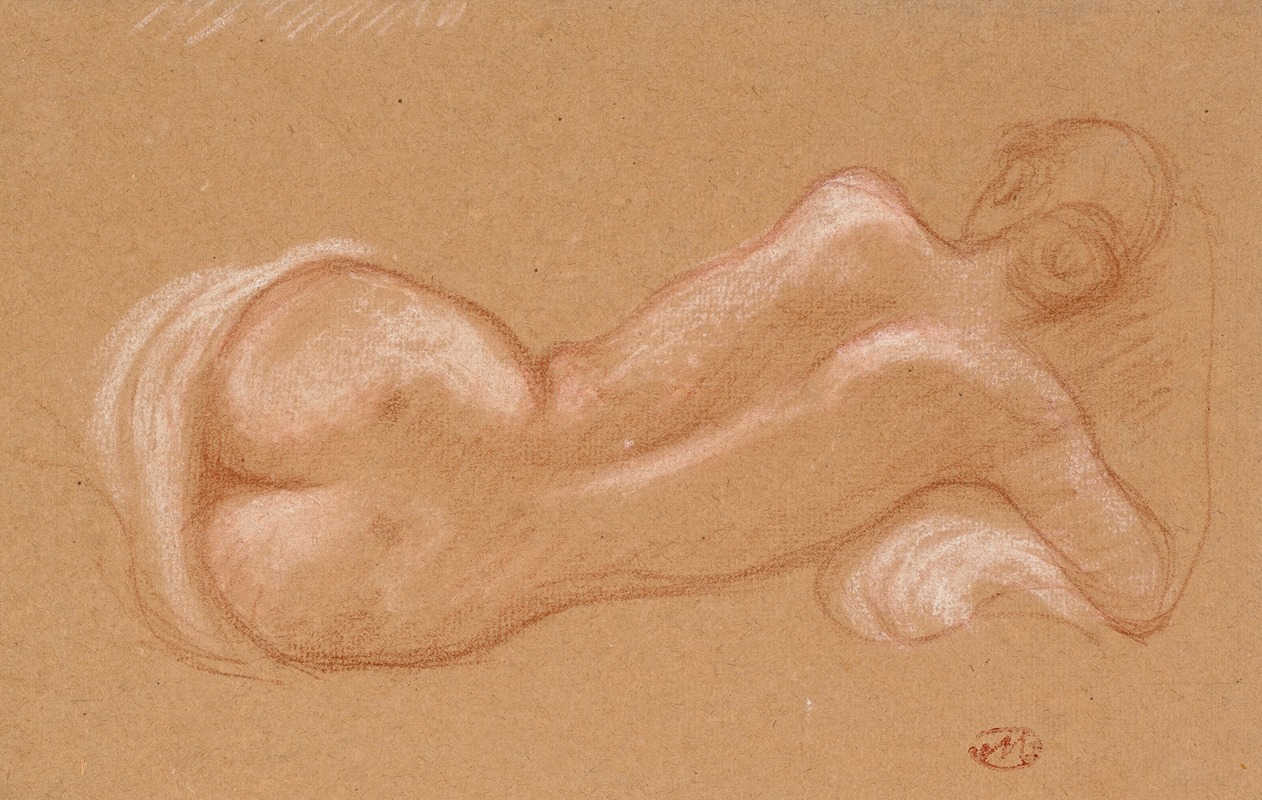 Femme nue allongée — Aristide Maillol