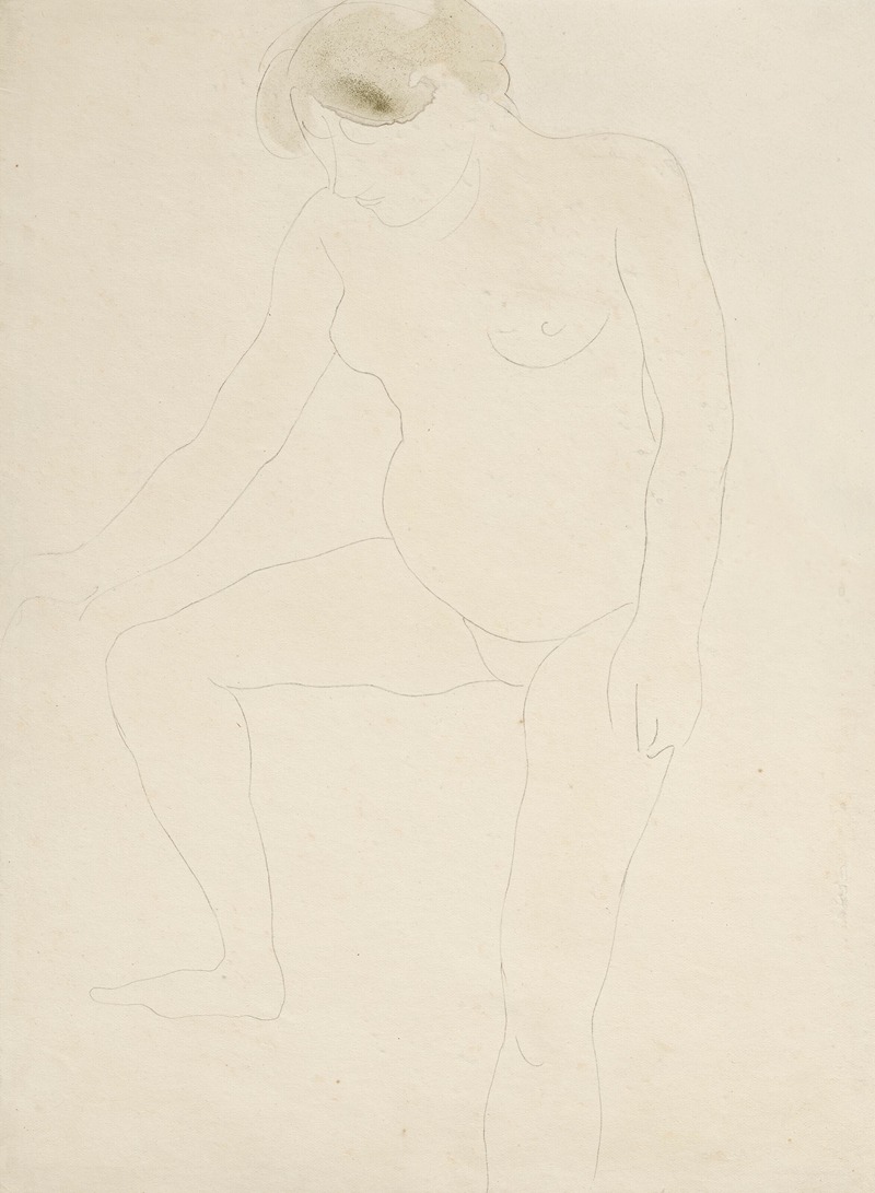 Femme nue debout — Auguste Rodin