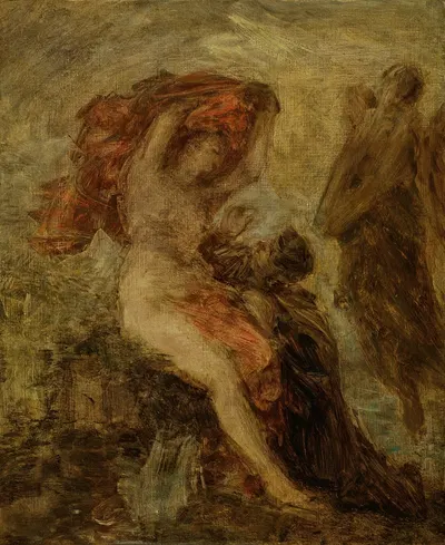 L'Homme entre le Vice et la Vertu by Анри Фантен-Латур, 1904 — digital art print download