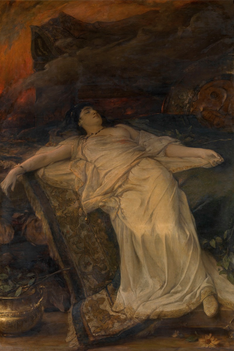 Polyxena on Achilles' Stake by Джозеф Сталлерт — digital art print download