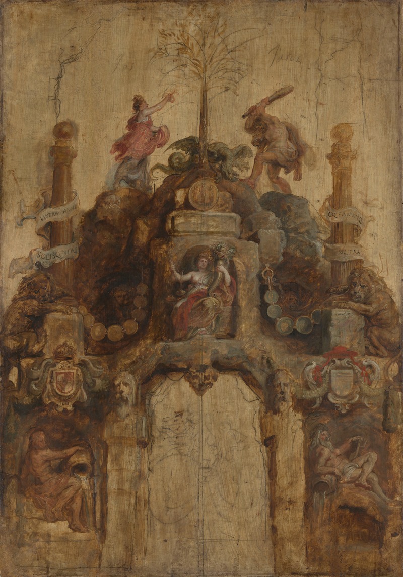 The Arch of the Mint (front) — Петер Пауль Рубенс
