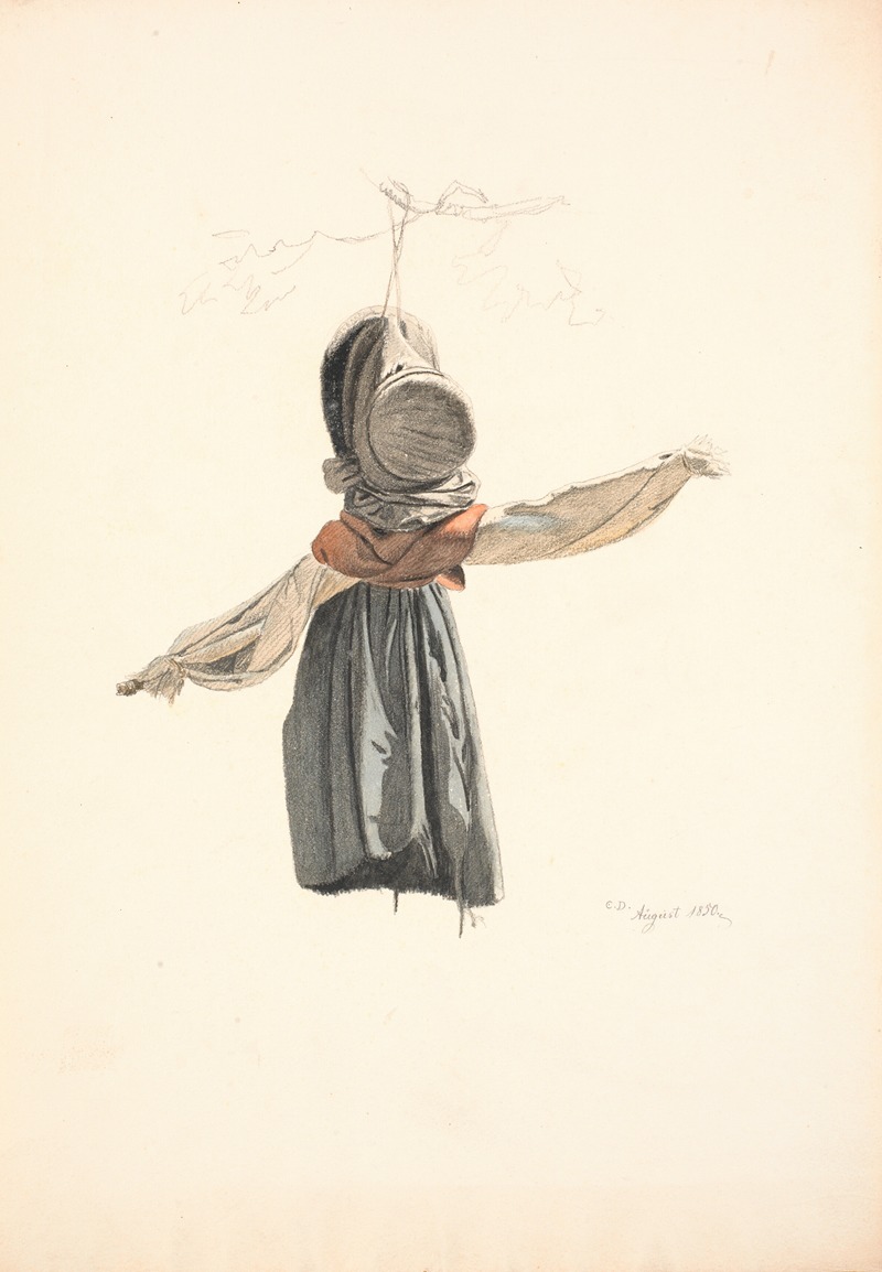 Et fugleskræmsel by Кристен Дальсгорд, 1850 — digital art print download