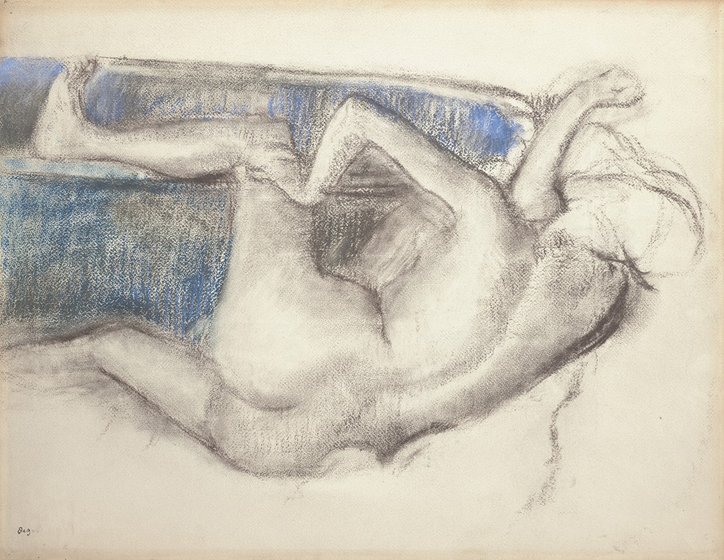 Après le bain by Эдгар Дега, 1891 — digital art print download