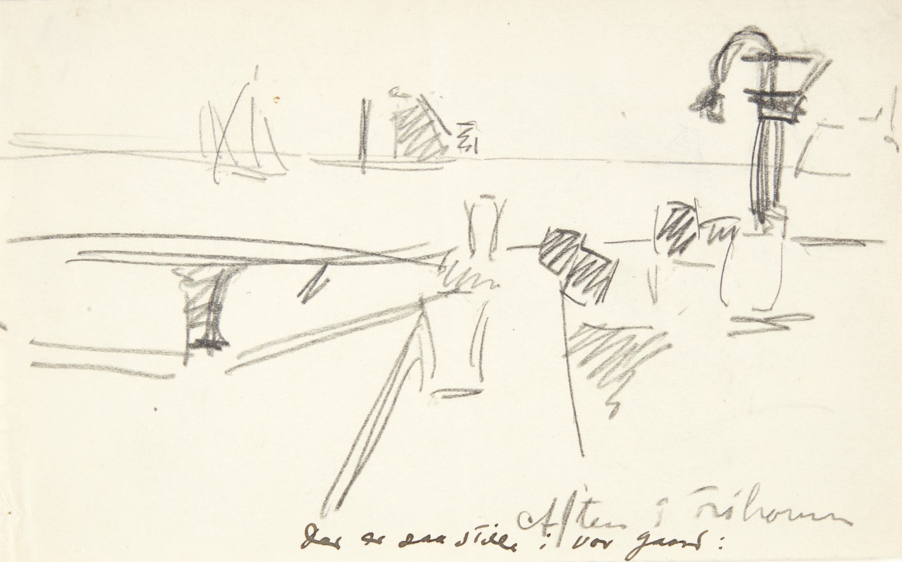 Aften i Frihavnen — Edvard Weie