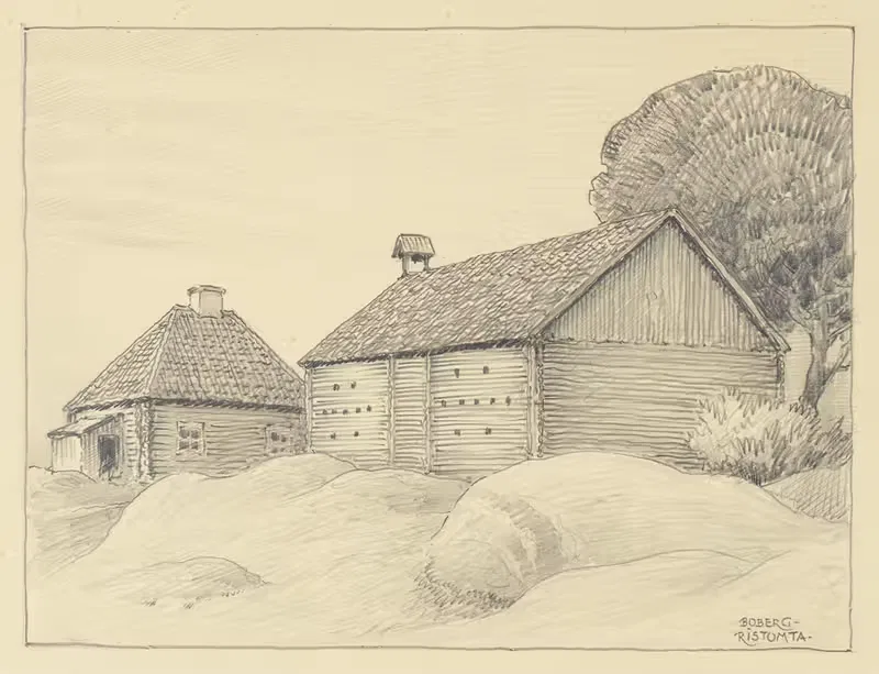 Ристомта by Фердинанд Боберг, 1915-1924 — digital art print download