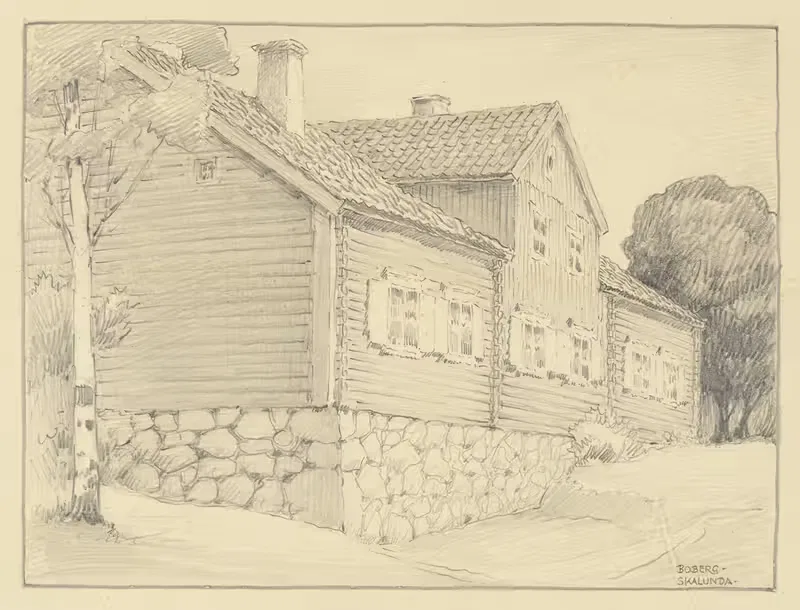 Скалунда by Фердинанд Боберг, 1915-1924 — digital art print download