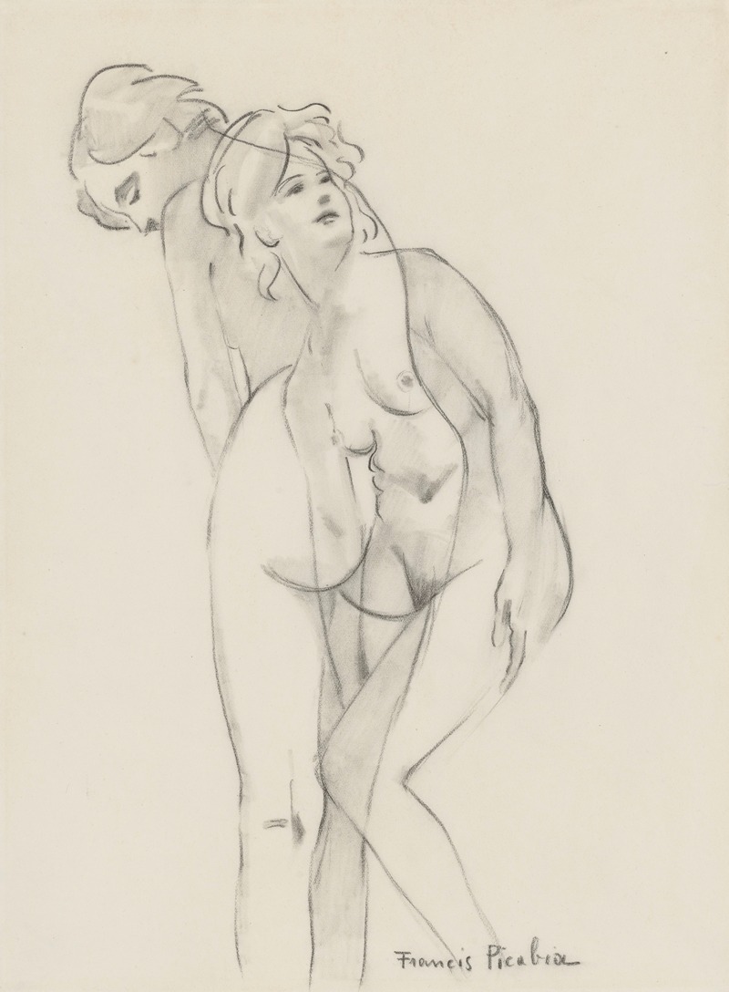 Sans titre (Deux nus) by Francis Picabia — digital art print download