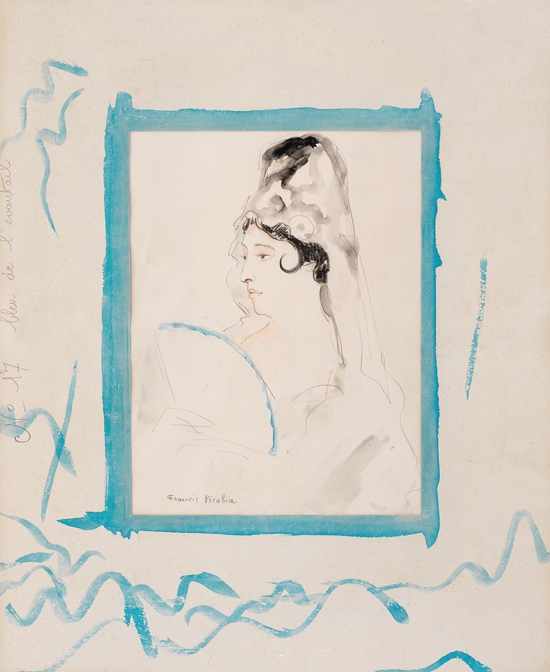 Sans titre (Espagnole) by Francis Picabia — digital art print download