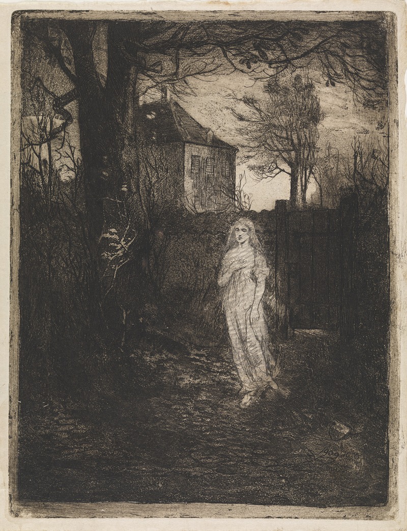 Huset i Skipperalleen by Ханс Николай Хансен — digital art print download