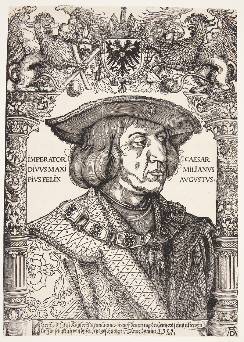 Kejser Maximilian I by Hans Weiditz II — digital art print download
