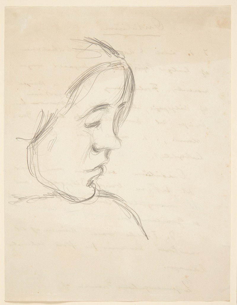 Portræt af Bodil, kunstneren søster — Harald Giersing