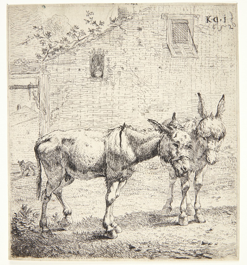 To æsler by Карел Дуйардин, 1652 — digital art print download