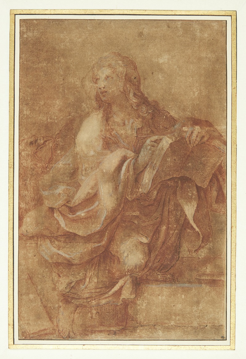 Johannes Evangelist by Lodovico Carracci — digital art print download