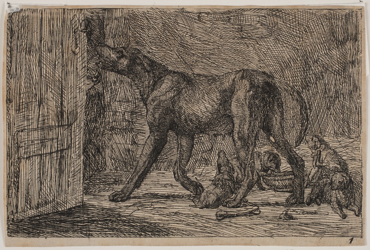 Billede by Лоренц Фрёлих, 1838 — digital art print download