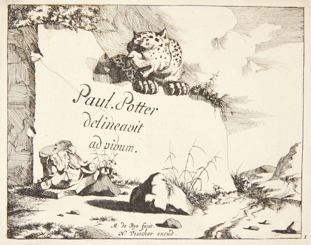 Titelblad til Leoparder by Marcus de Bye — digital art print download