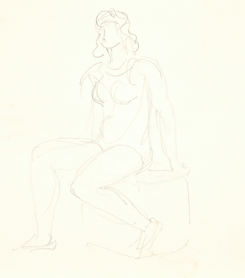 Svømmersken Ragnhild Hveger — Svend Rathsack