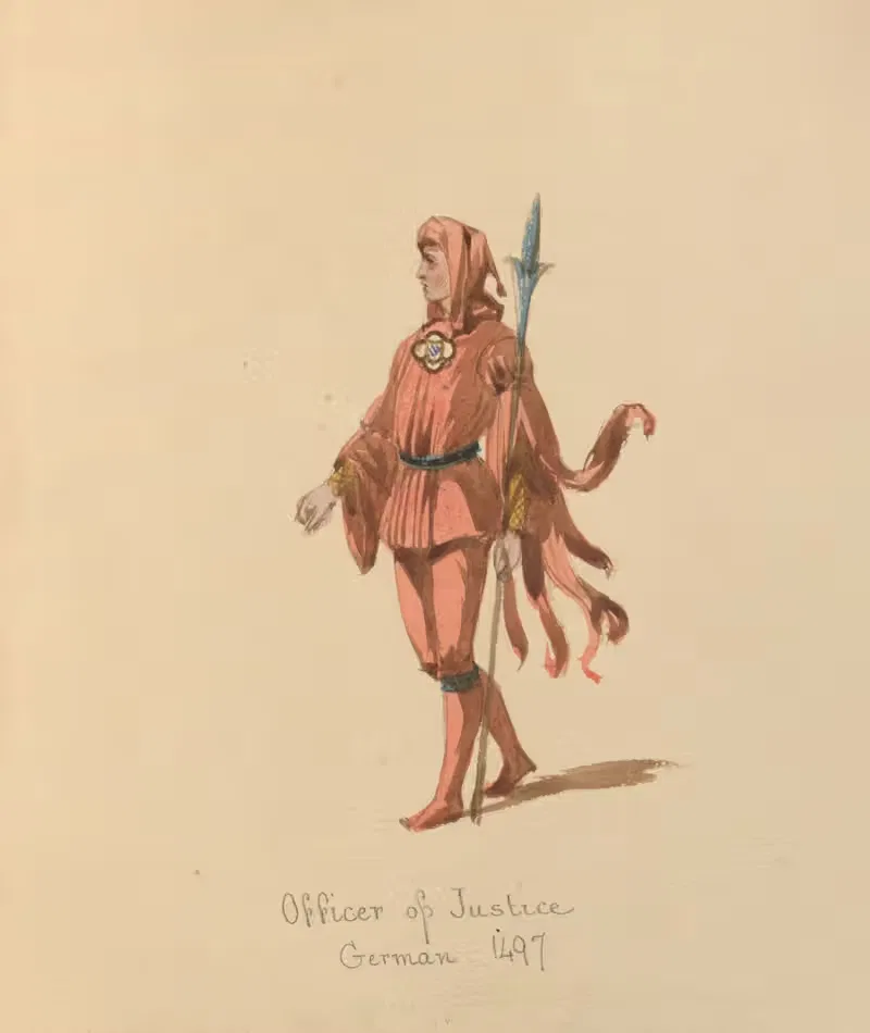 Sketches of costume Pl.006 — John Richard Coke Smyth