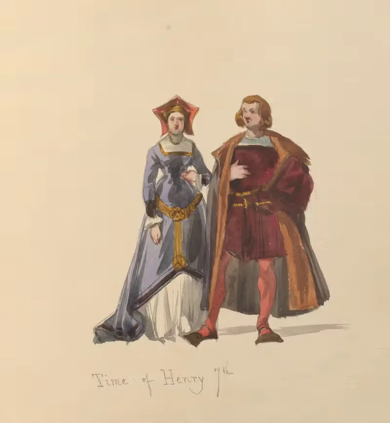 Sketches of costume Pl.007 — John Richard Coke Smyth