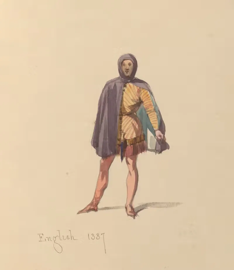 Sketches of costume Pl.014 — John Richard Coke Smyth