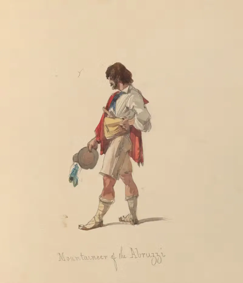 Sketches of costume Pl.016 — John Richard Coke Smyth