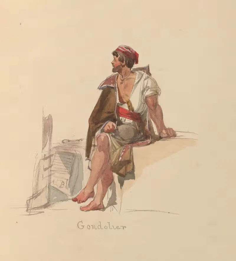 Sketches of costume Pl.020 — John Richard Coke Smyth