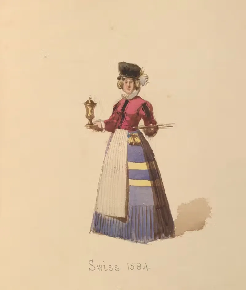 Sketches of costume Pl.044 — John Richard Coke Smyth