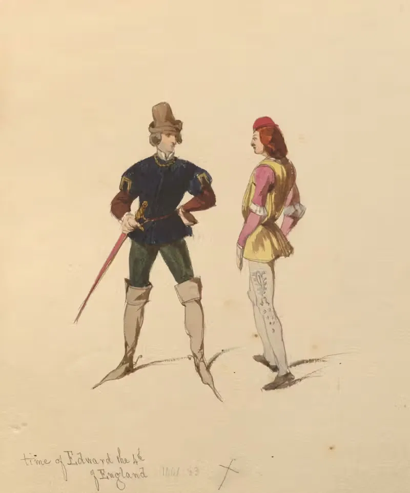 Sketches of costume Pl.074 — John Richard Coke Smyth