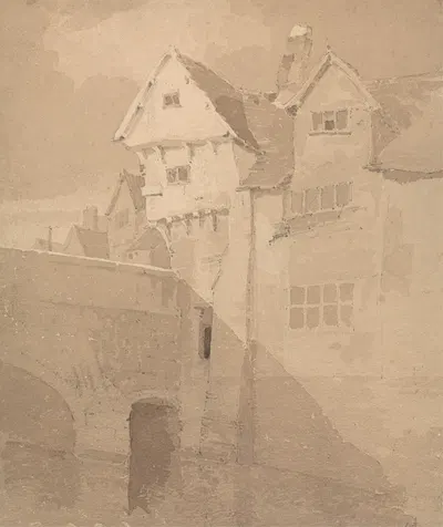 Fye Bridge, Norwich by John Thirtle — digital art print download