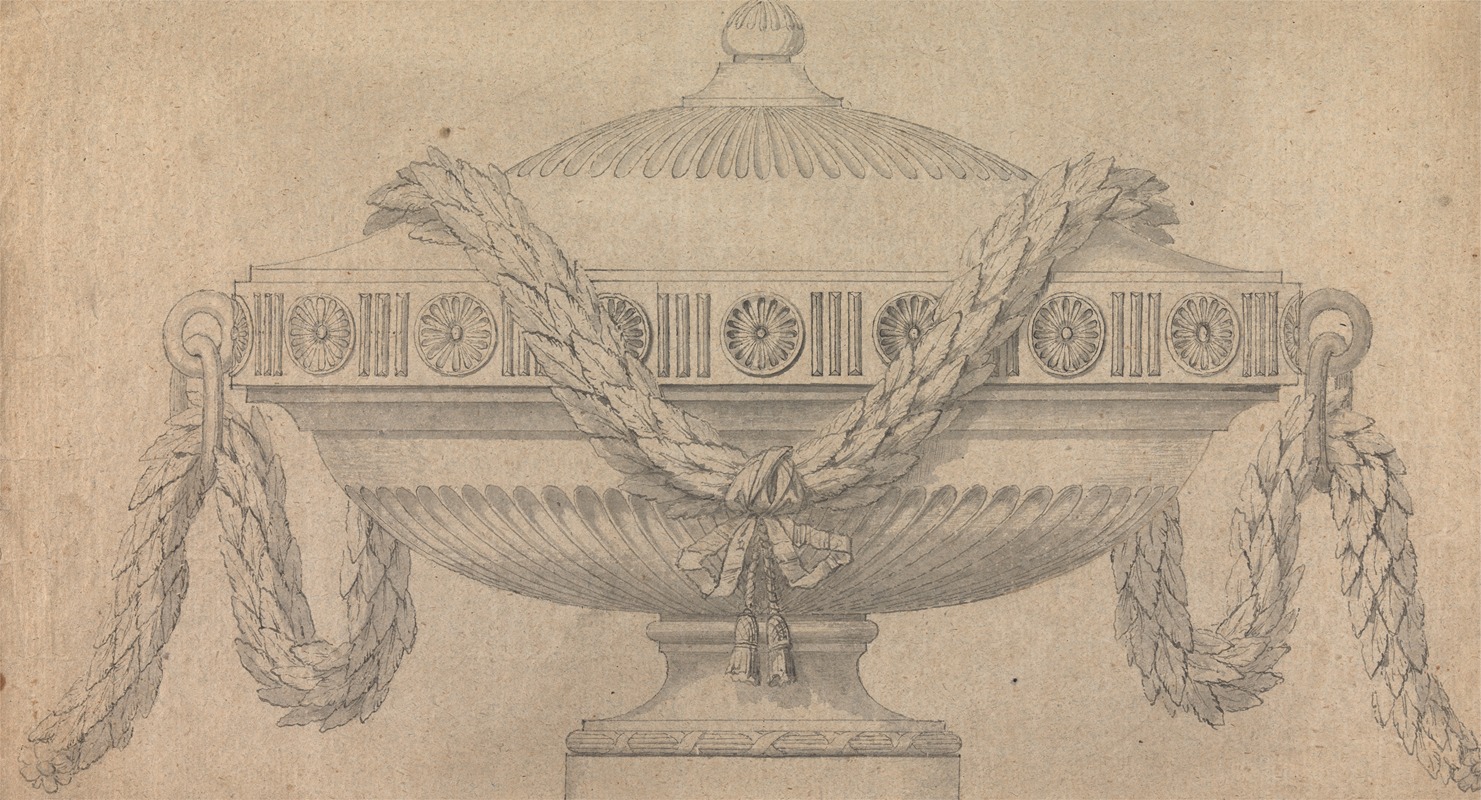 Design for an Urn. by Joseph Wilton — digital art print download