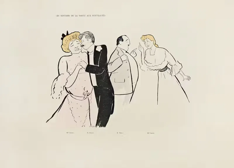 70 рисунков Каппиелло Пл.41 by Леонетто Каппьелло, 1905 — digital art print download