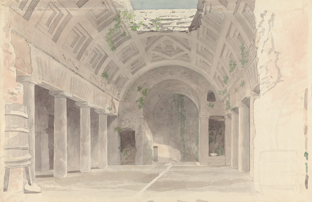 A Roman Villa by Lewis Vulliamy — digital art print download