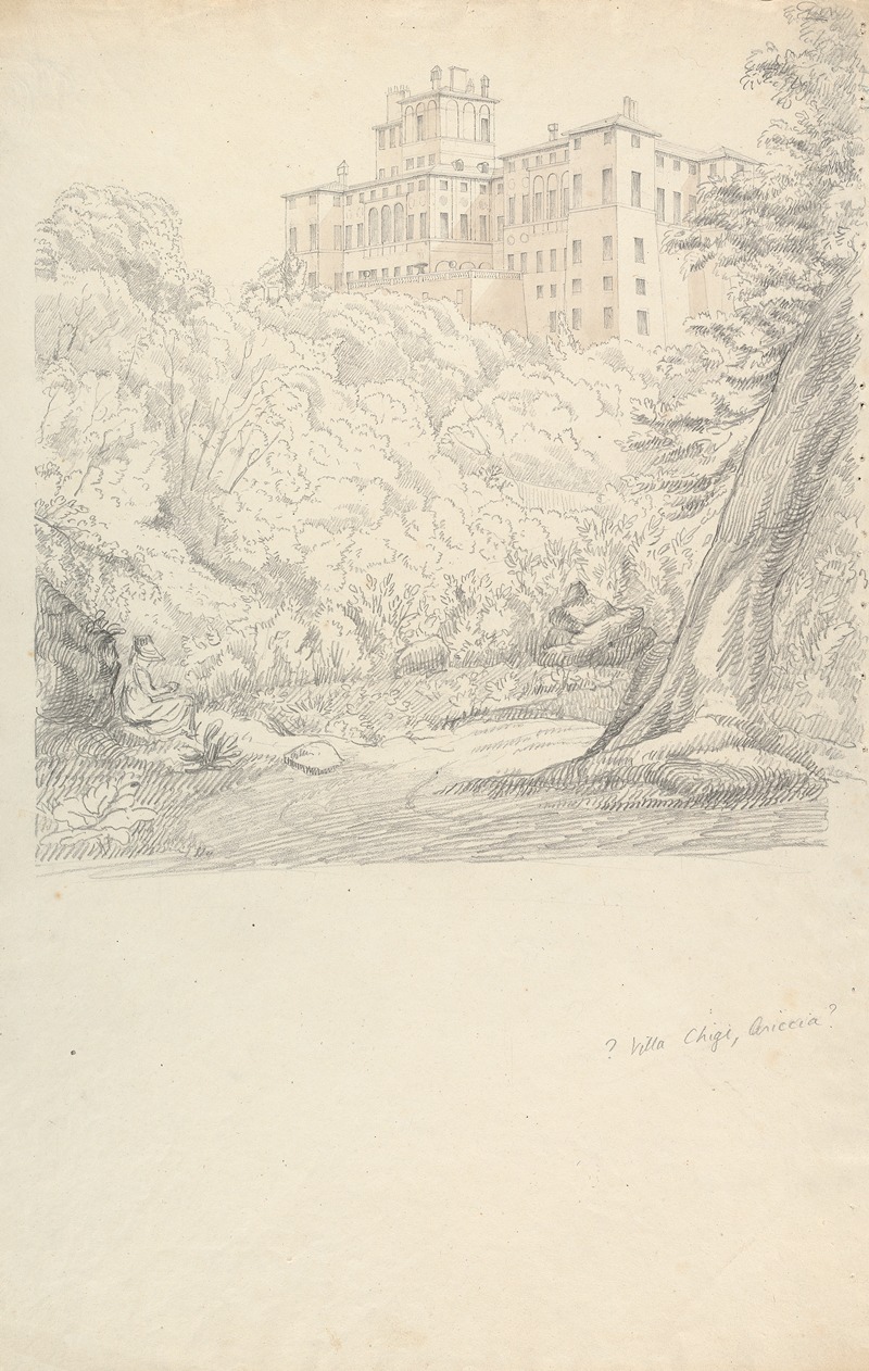 Villa Chigi, Ariccia by Льюис Вуллиами — digital art print download