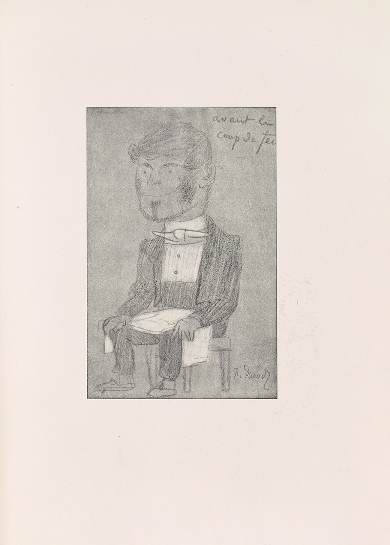 Les caricatures de Puvis de Chavannes Pl.02 — Pierre Puvis de Chavannes