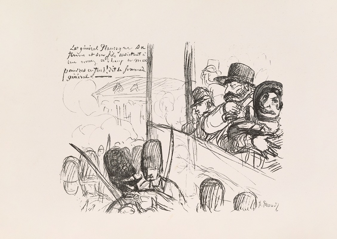 Les caricatures de Puvis de Chavannes Pl.07 — Pierre Puvis de Chavannes