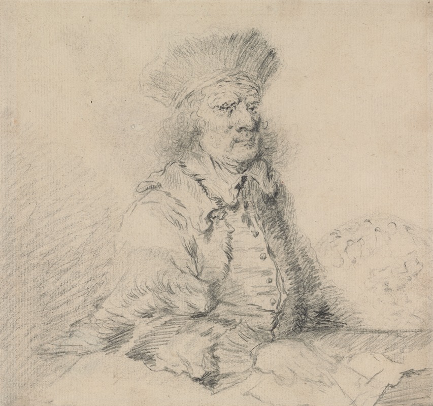 Rembrandt in a fur hat — Томас Уорлидж