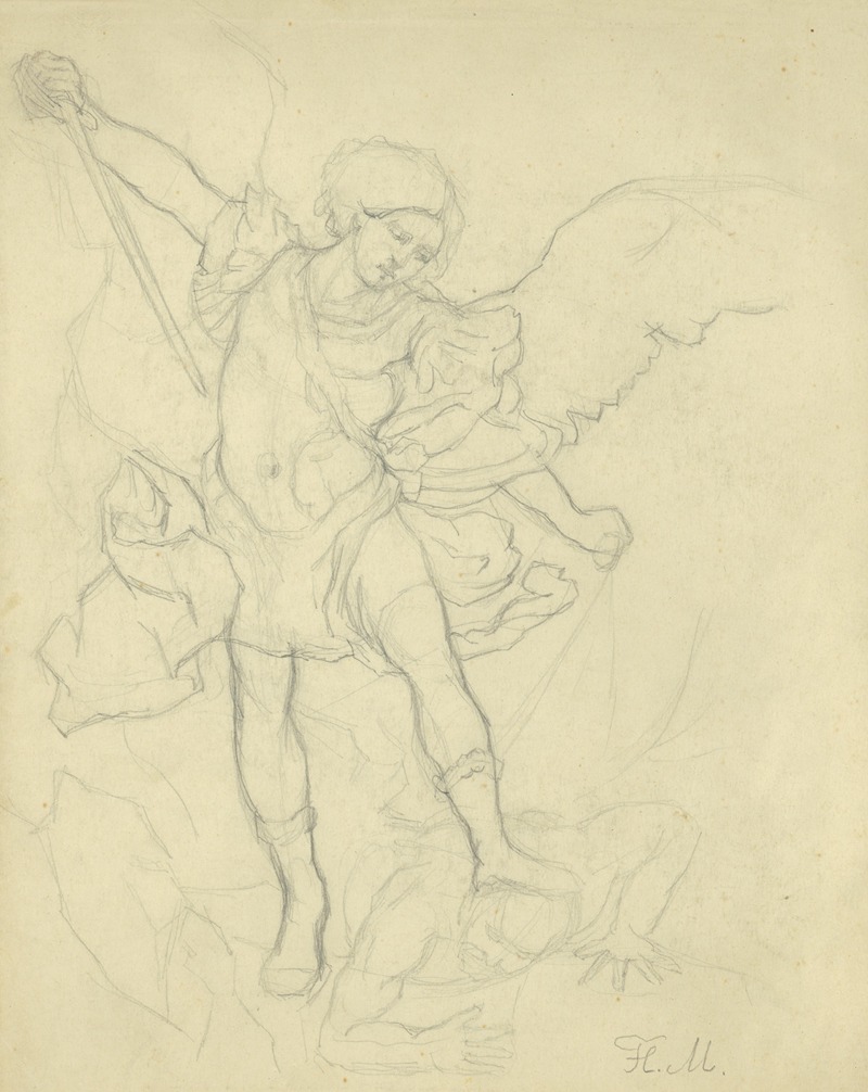 Kresba V by Флориан Милан, 1930–1940 — digital art print download