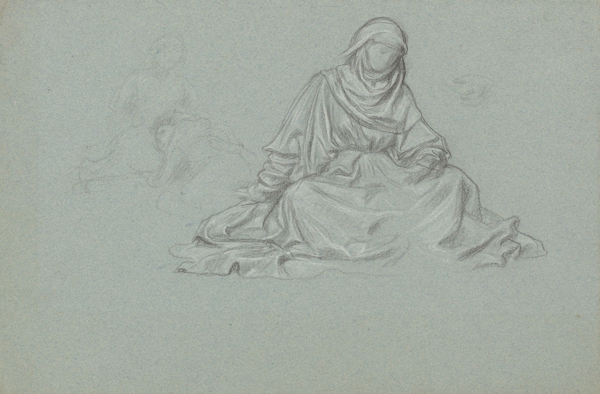 Studies of a Young Woman — Frederic Leighton