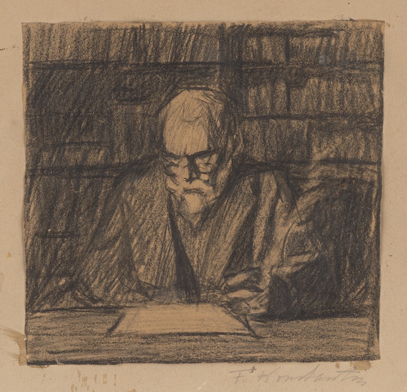 Štúdia muža by Фрида Константин, 1909–1914 — digital art print download