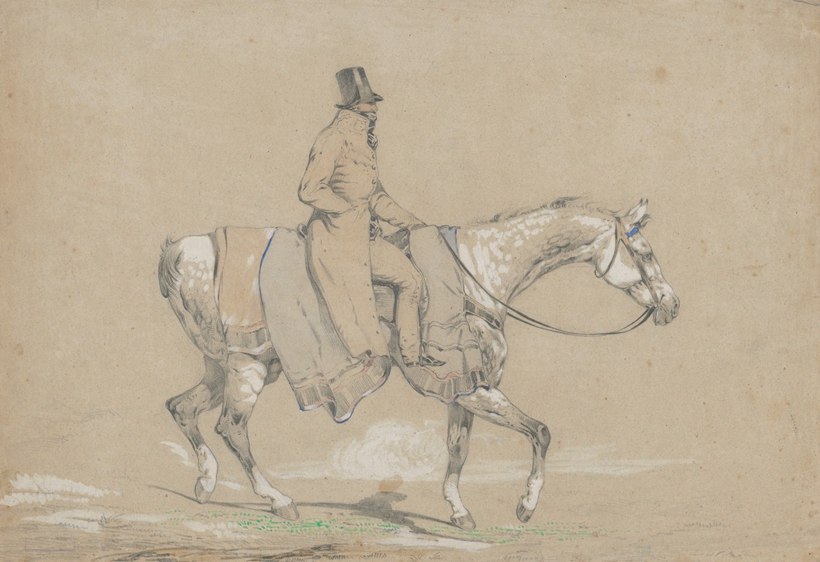 Rider by Фридрих Карл фон Шейдлин — digital art print download