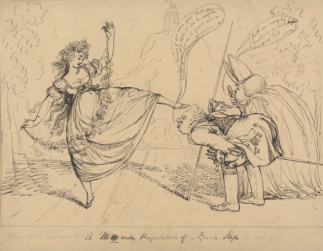 A Minute Regulation of the Opera Step — George Moutard Woodward