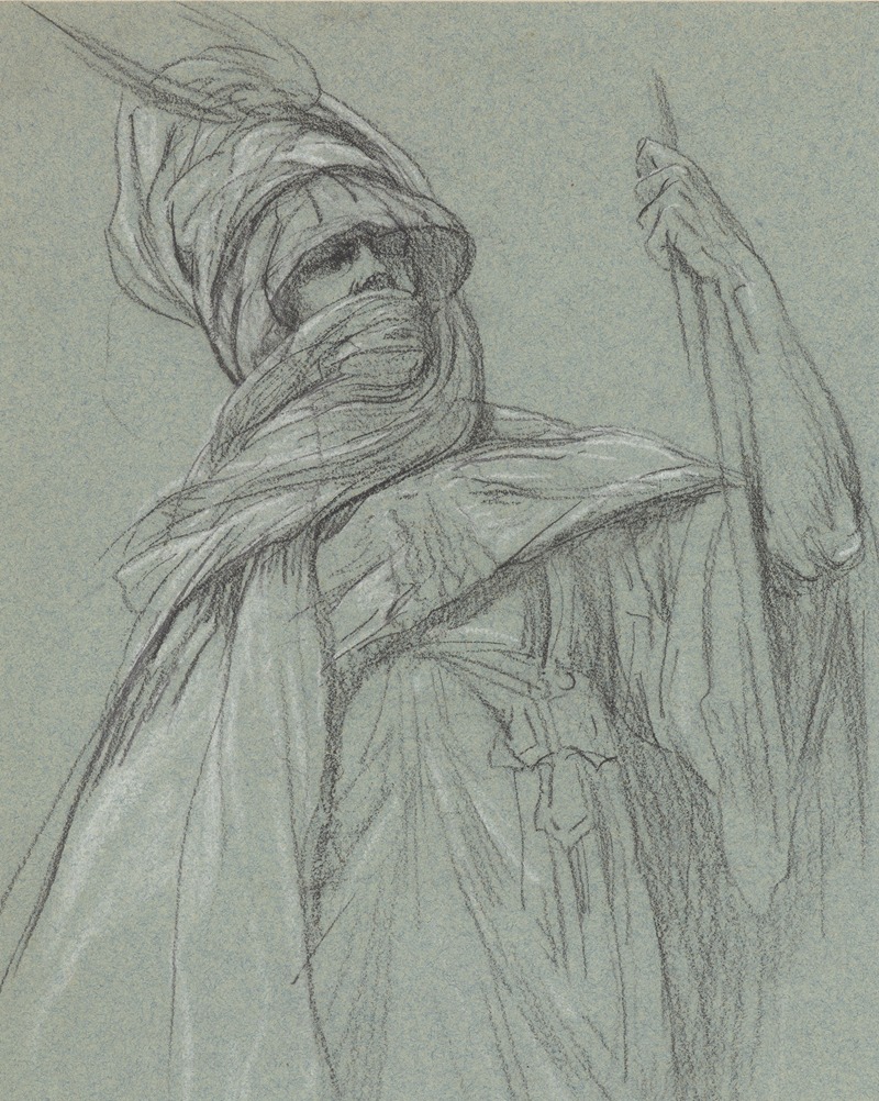 A Bedouin by Жорж Жюль Виктор Клерен — digital art print download