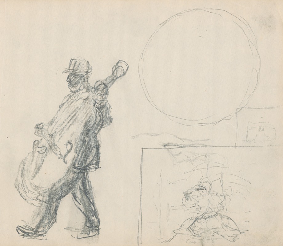 Muzikant II. by Gustáv Mallý, 1900 — digital art print download