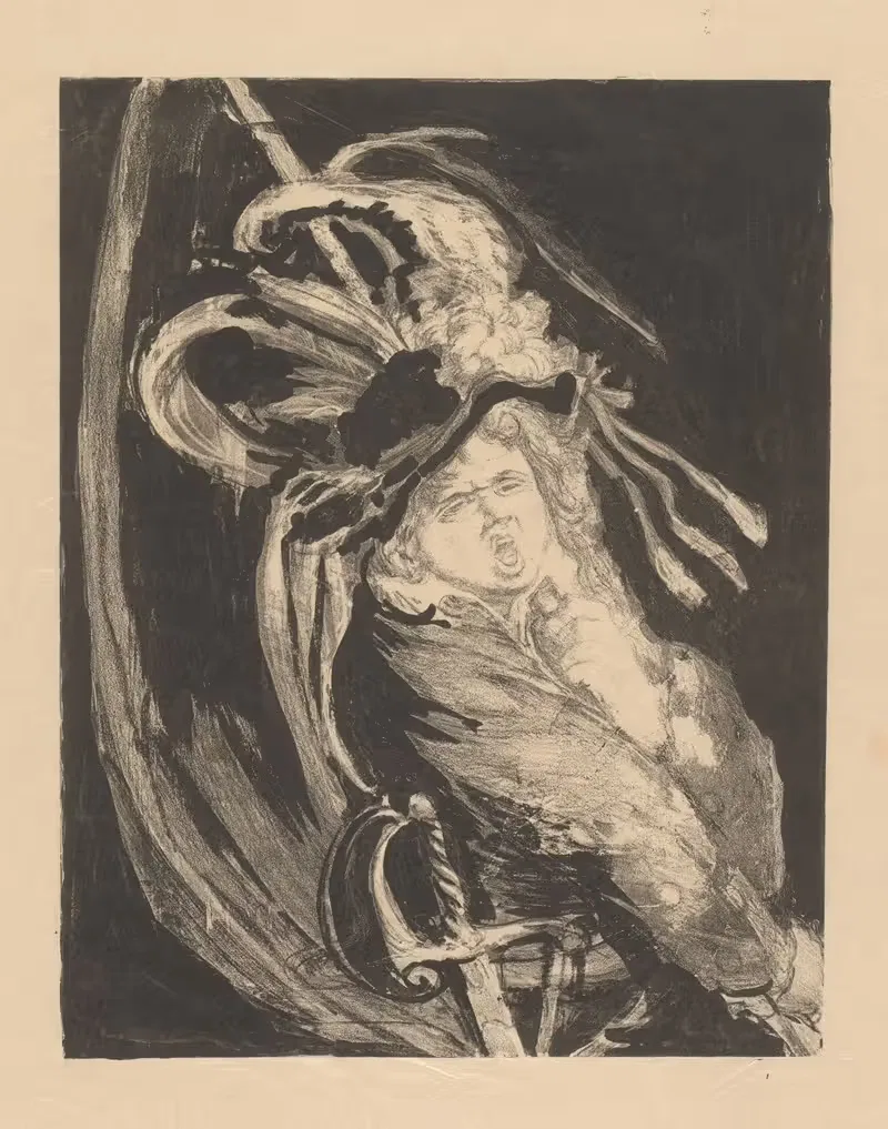 Знаменосец by Генри де Гру, 1893 — digital art print download