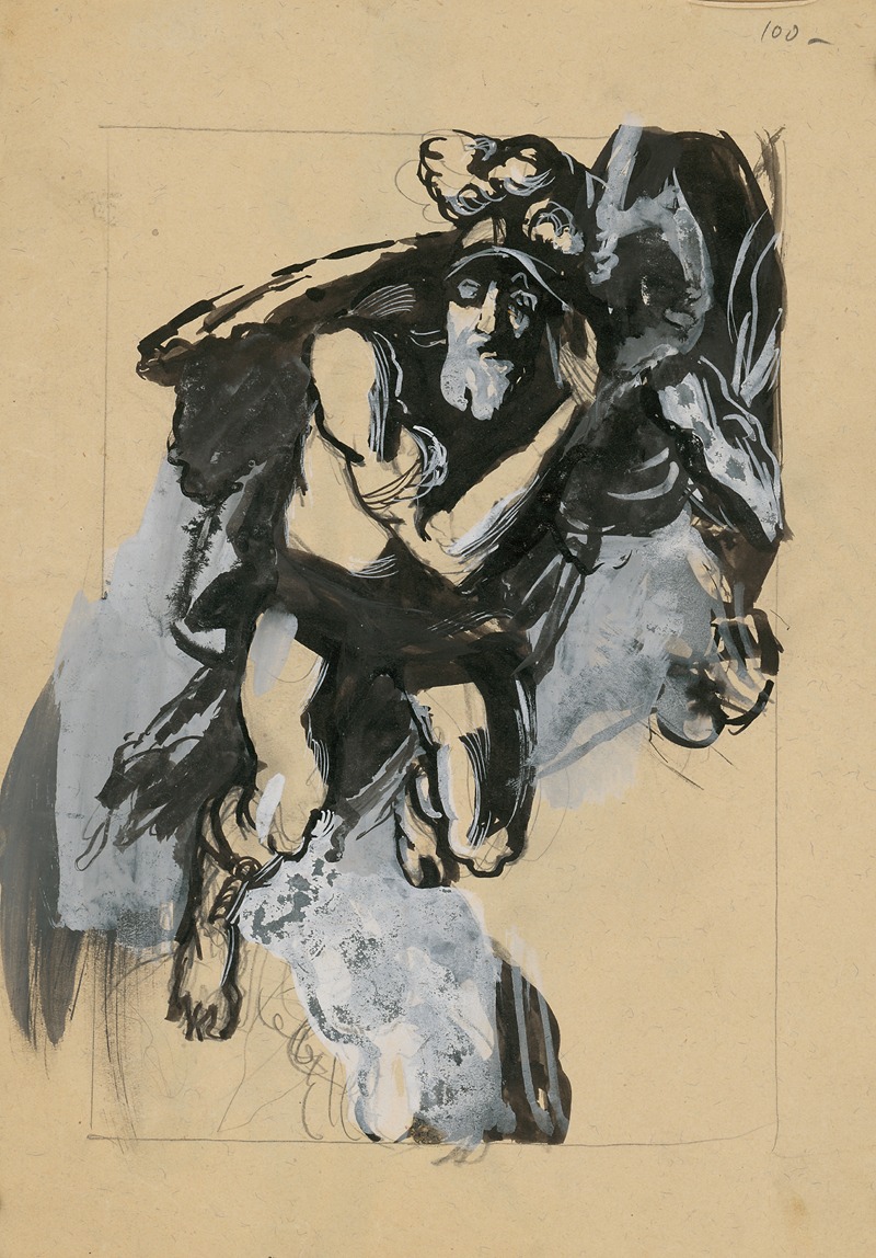 Atlantos in a Helmet by Ян Новак, 1940–1944 — digital art print download