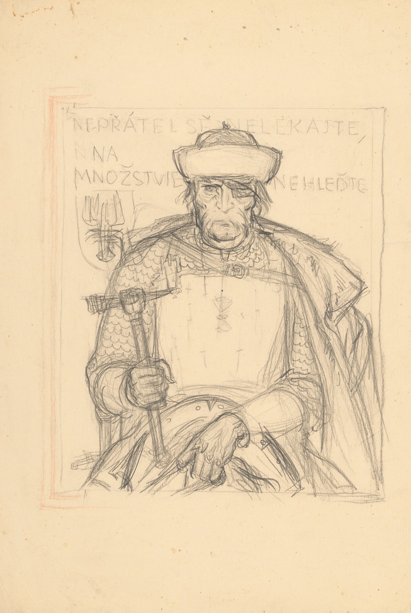 Ján Žižka by Ян Новак, 1940–1944 — digital art print download