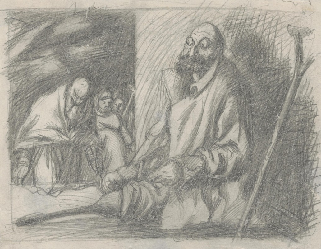 Legless Beggar Seated by the Wall by Ян Новак, 1940–1944 — digital art print download