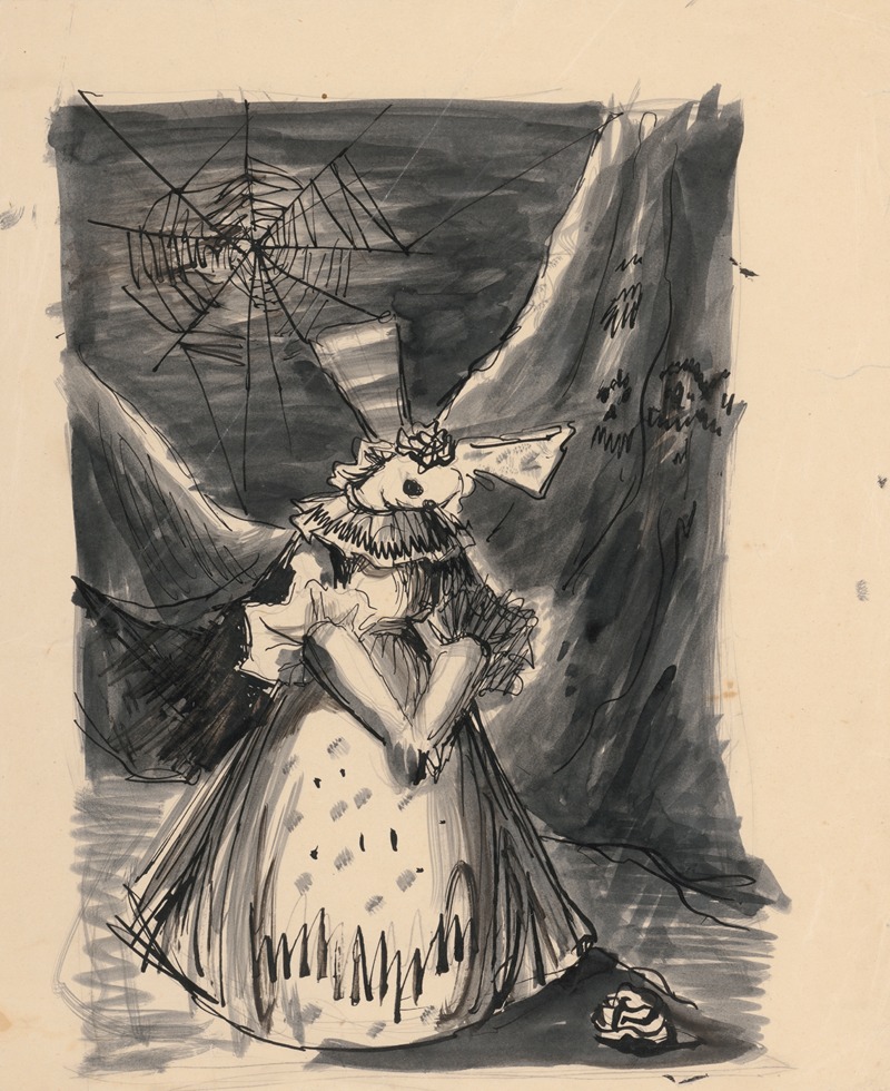 Mŕtve dievčatko s mašľou by Ян Новак, 1940–1944 — digital art print download