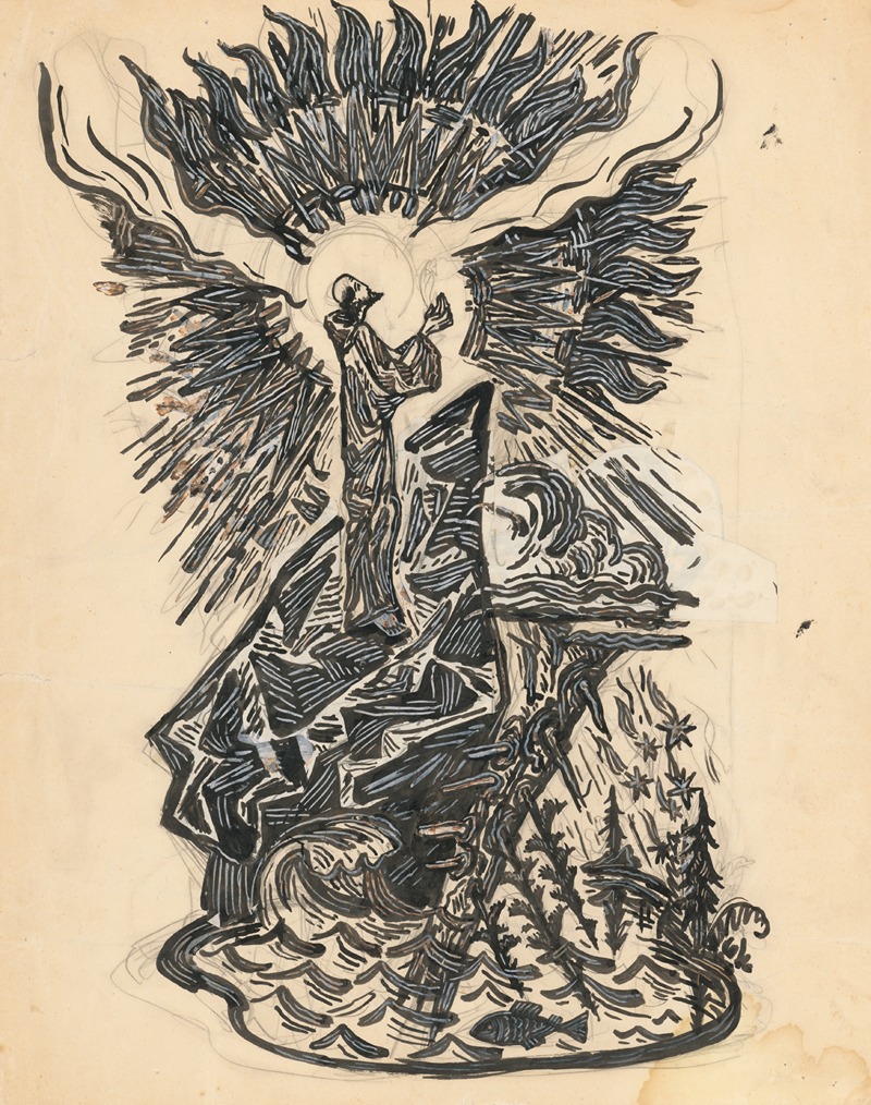 Stigmatizácia sv. Františka by Ян Новак, 1940–1944 — digital art print download