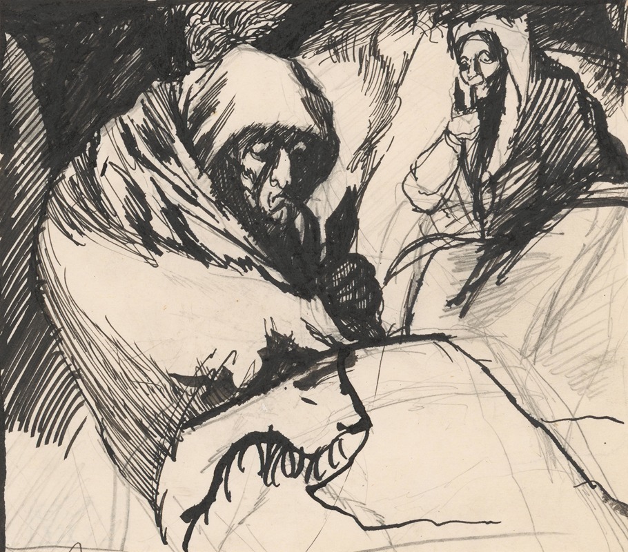 Two Old Women by Ян Новак, 1940–1944 — digital art print download