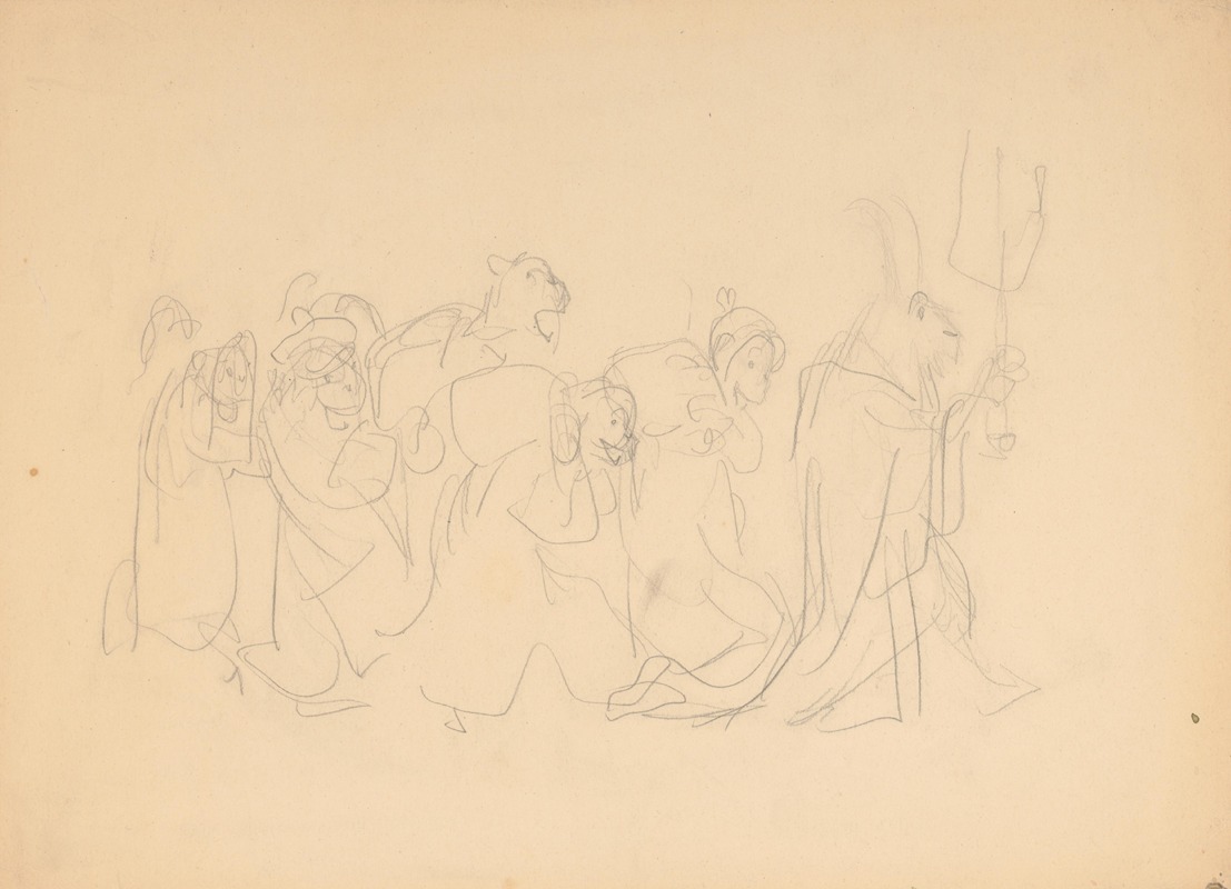 Zvierací zástup by Ян Новак, 1940–1944 — digital art print download